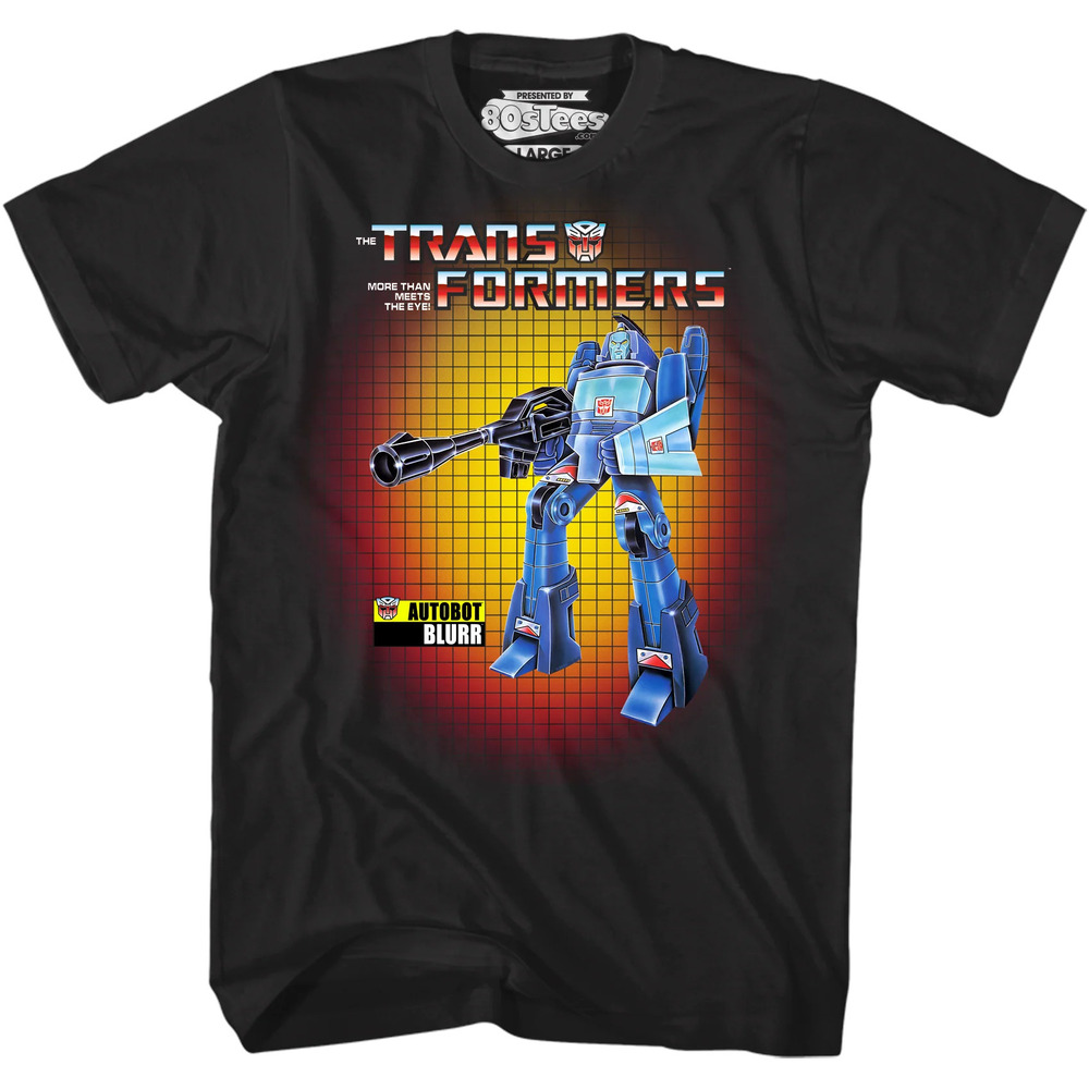 Box Art Blurr Transformers Tshirt